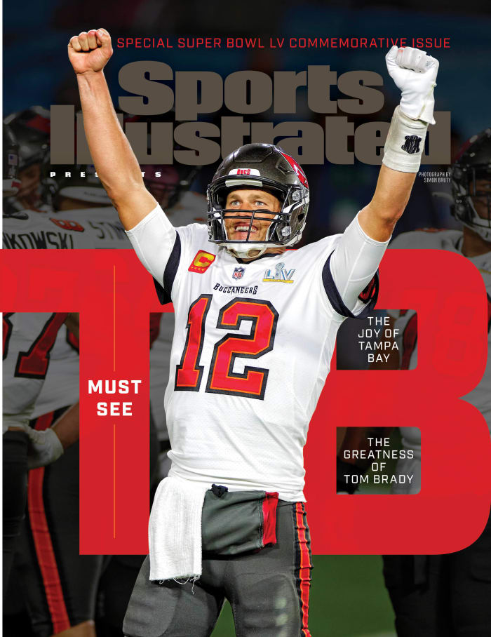 Sports Illustrated cover Tom Brady Bucs Super Bowl LV champions